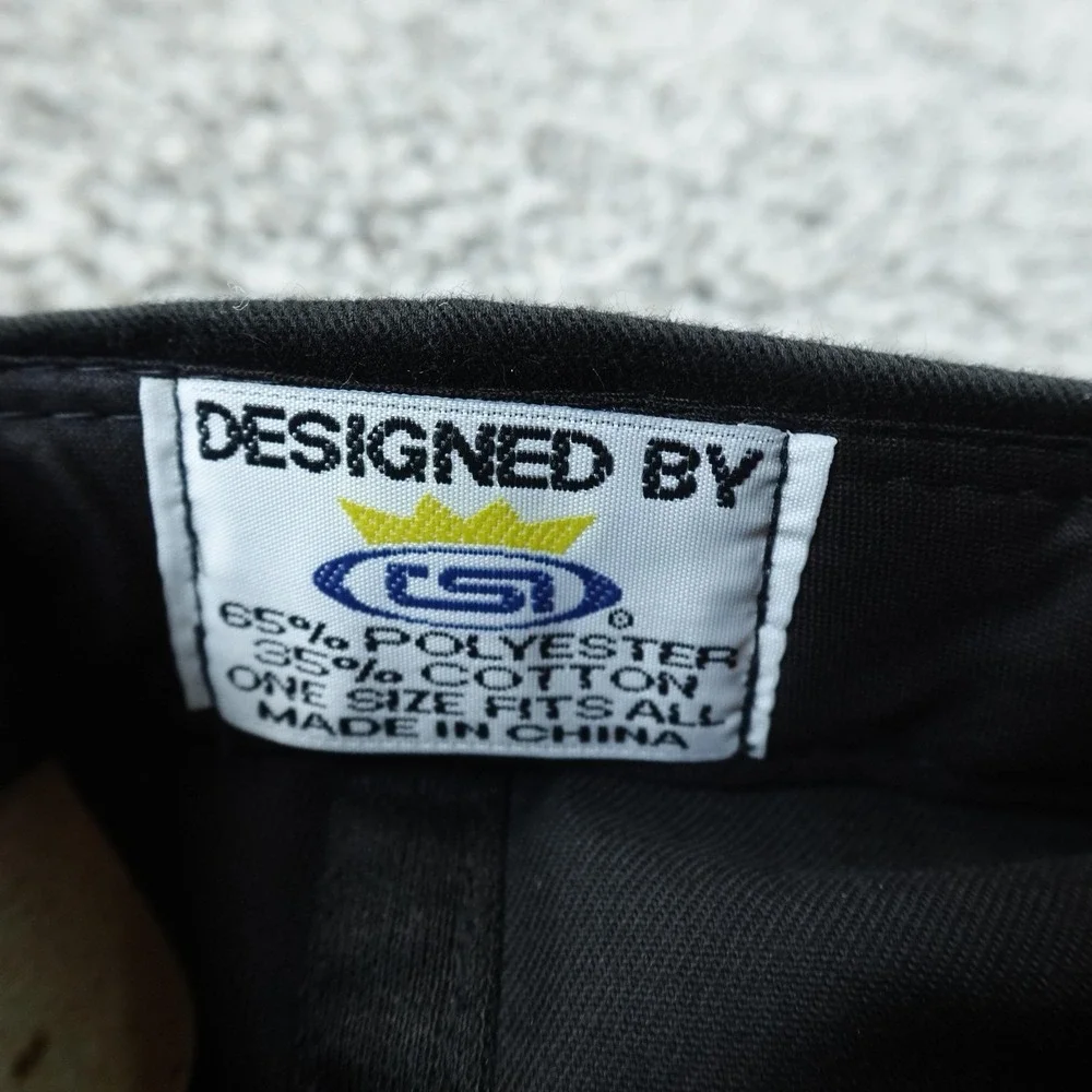 NEW VTG Bike Week Hat Cap Mens One Size Black‎ Daytona 99 Strap Back Biker 90s